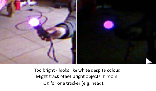 Kinecct 360 colour tracking problem